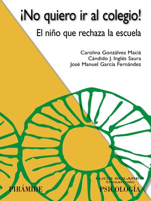 cover image of ¡No quiero ir al colegio!